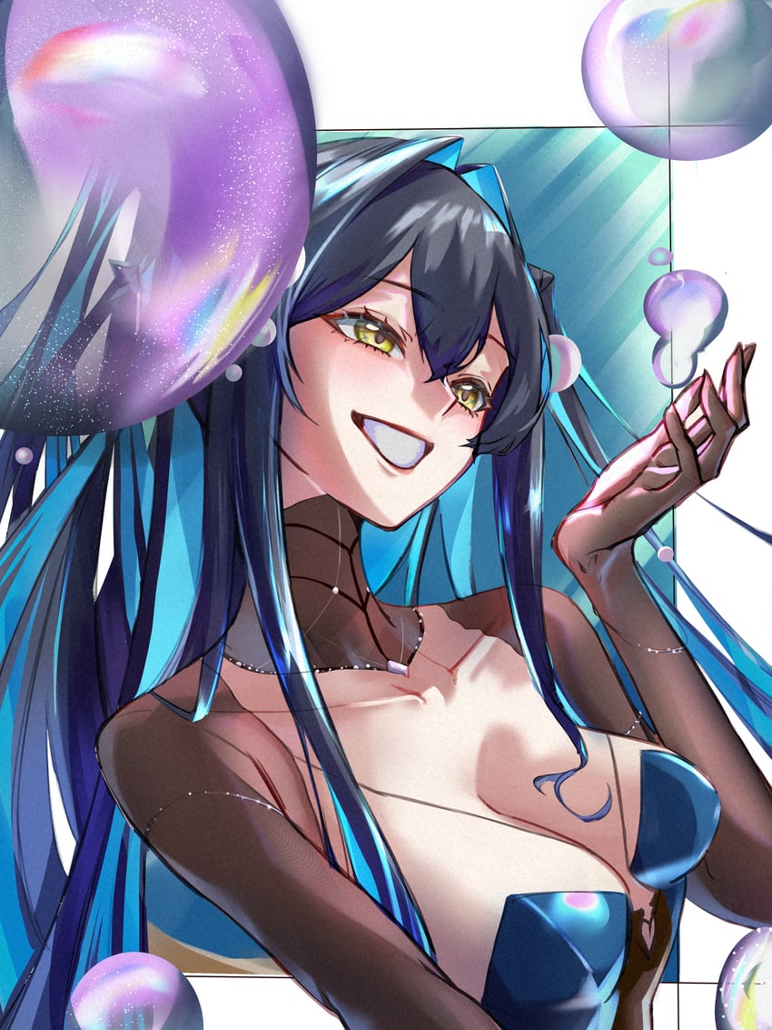 little mermaid (goddess of victory: nikke) drawn by makise_(pixiv_104657688)