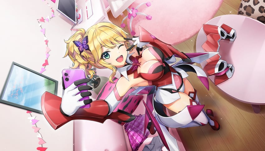 yukine chris and izumi kiri (senki zesshou symphogear and 1 more) drawn by ootomo_takuji