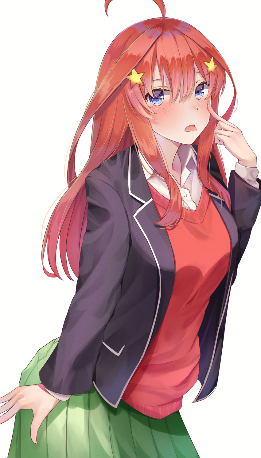 nakano itsuki (go-toubun no hanayome) drawn by yuunamida_uyu