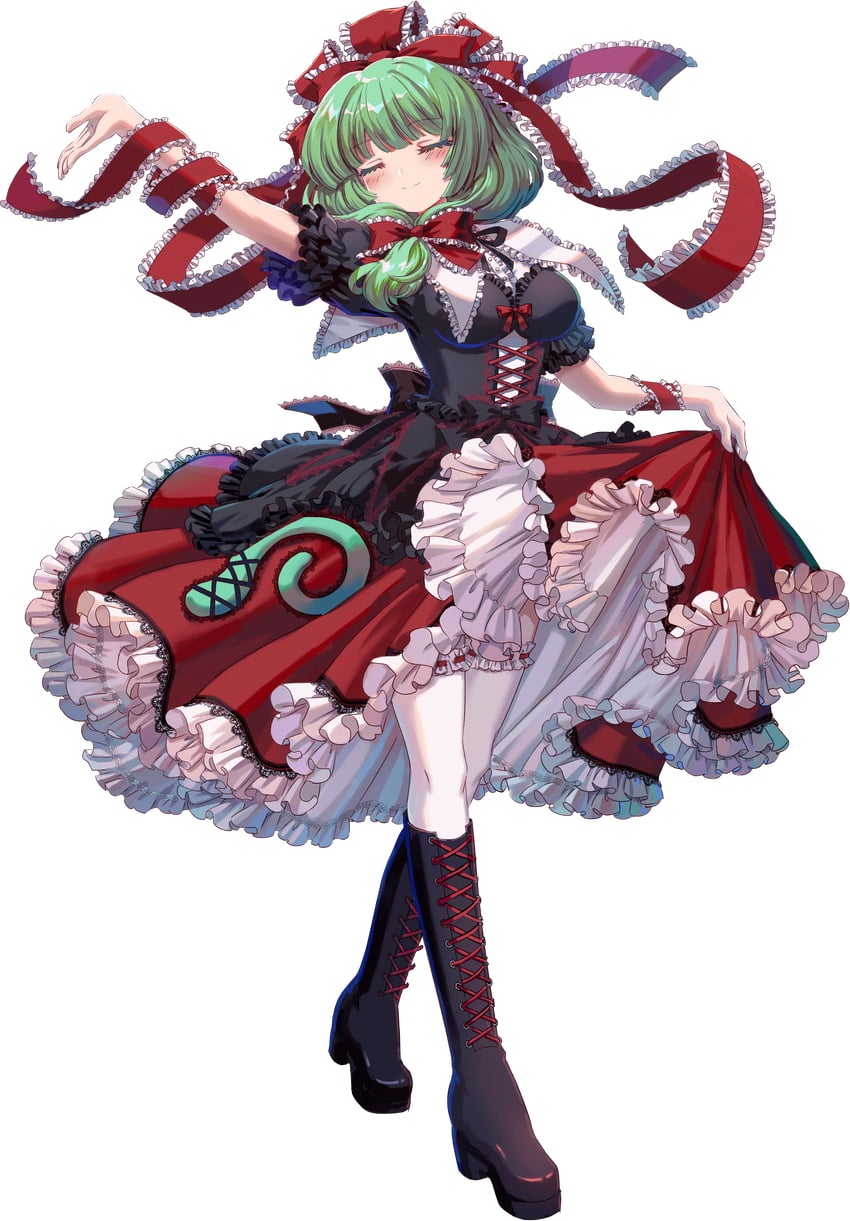kagiyama hina (touhou and 1 more) drawn by kumio