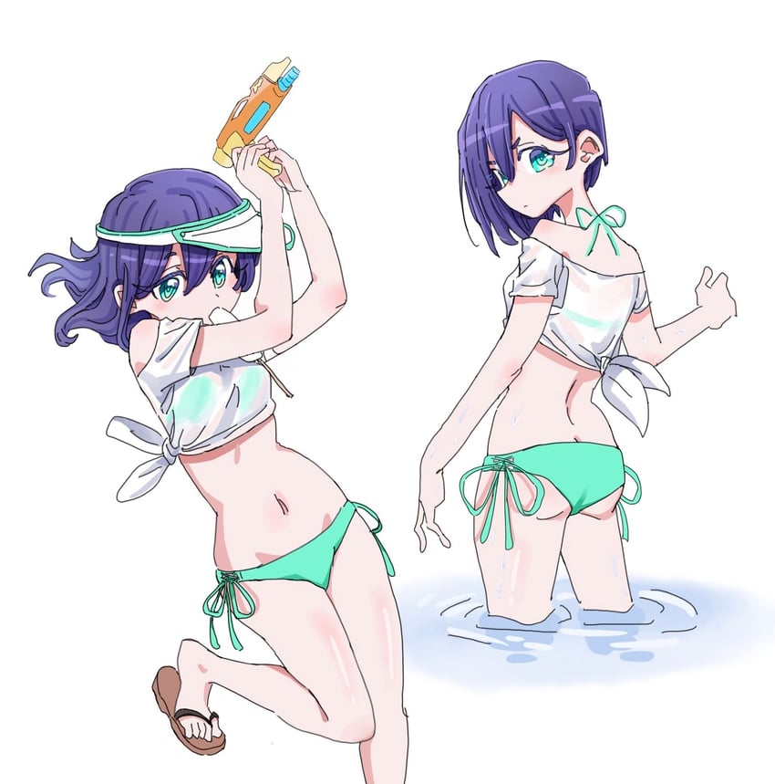haraga kurumi (kimi no koto ga dai dai dai dai daisuki na 100-nin no kanojo) drawn by dalidari27