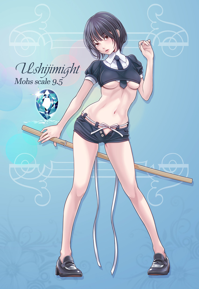ushijima iiniku (original and 1 more) drawn by v-mag