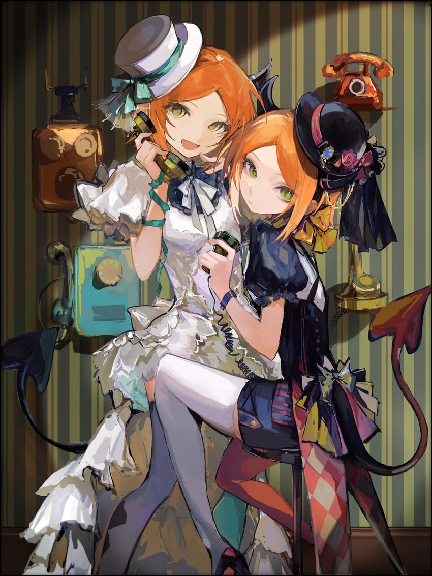 aoi hinata and aoi yuta (ensemble stars!) drawn by merumerunu39