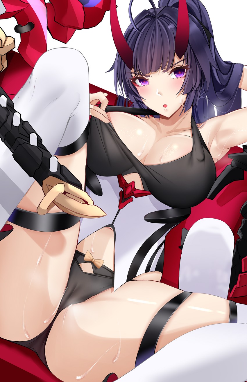 raiden mei (honkai and 1 more) drawn by noise_paper
