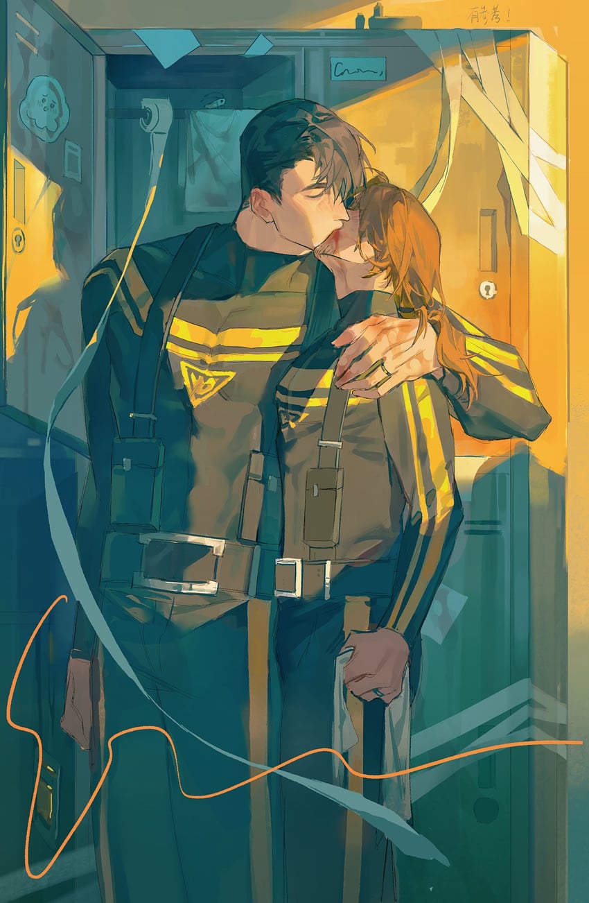 meursault and gregor (project moon and 1 more) drawn by jing84672940