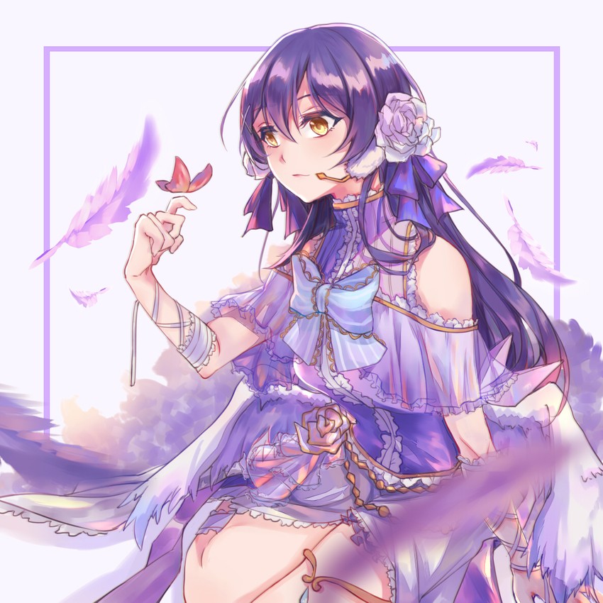 sonoda umi (love live! and 2 more) drawn by sqbillfish