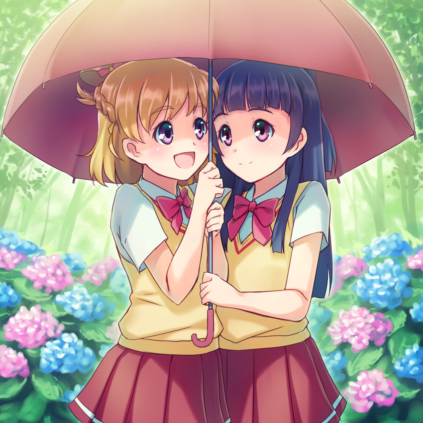 asahina mirai and izayoi liko (precure and 1 more) drawn by sayousuke