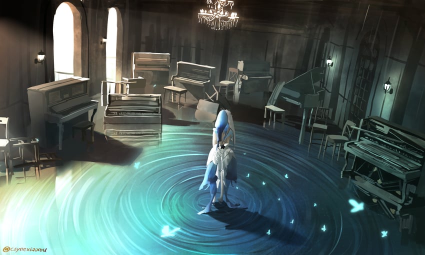 shorekeeper (wuthering waves) drawn by cryne