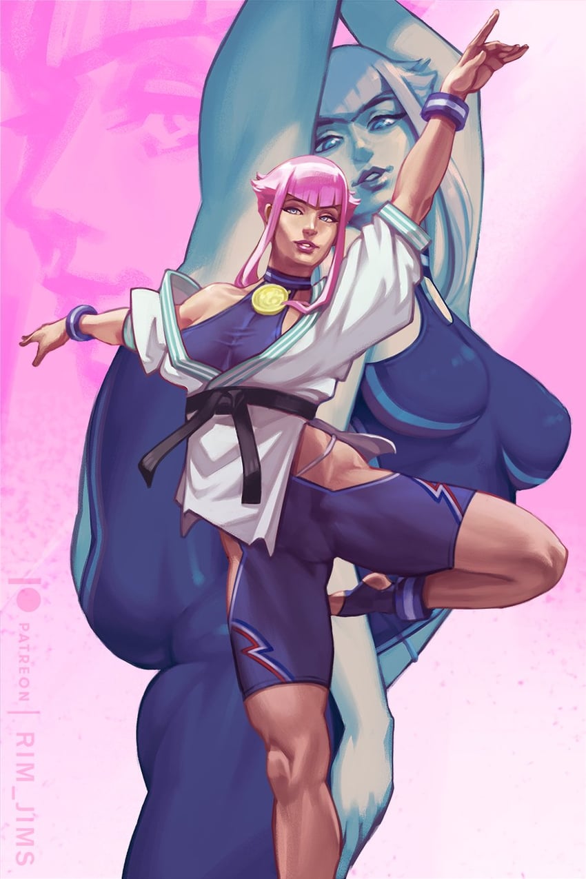 manon legrand (street fighter and 1 more) drawn by rim_jims