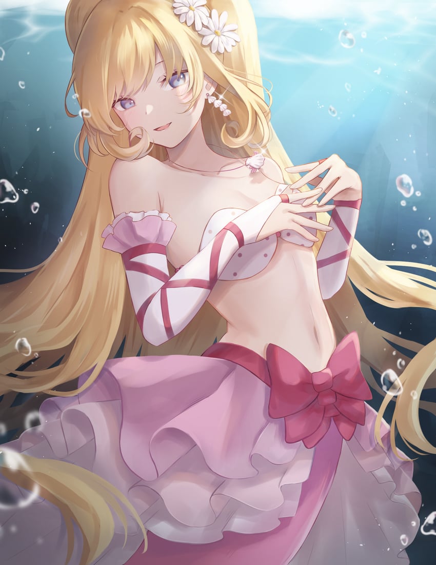 nanami lucia (mermaid melody pichi pichi pitch) drawn by fhlen