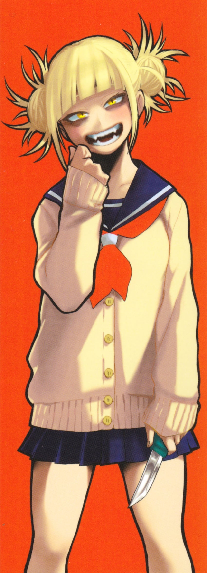 toga himiko (boku no hero academia) drawn by horikoshi_kouhei
