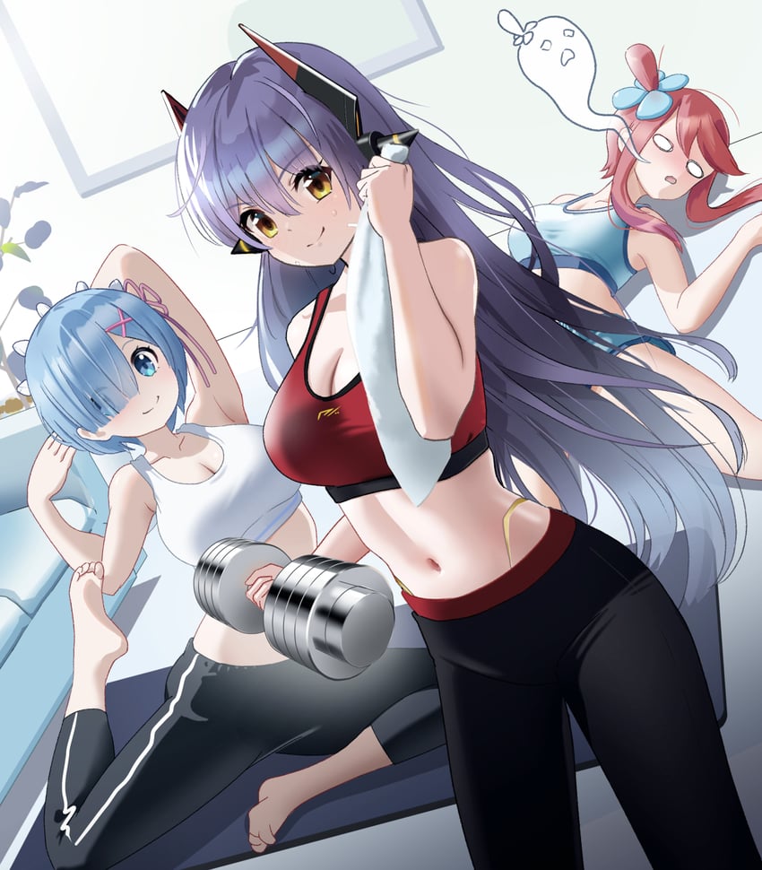 rem, skyla, poppi, and poppi qtpi (pokemon and 4 more) drawn by blackminolith_(2ne)