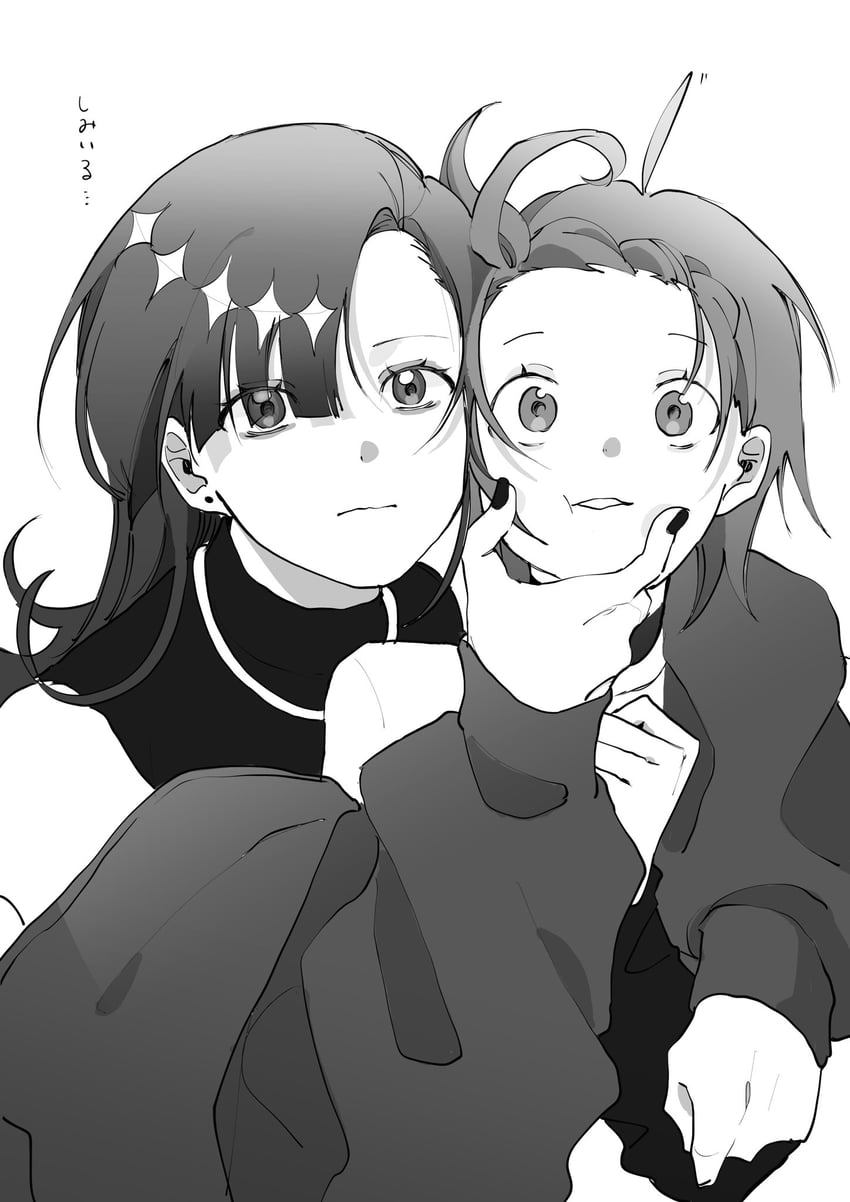 yuitsuka inori and okazaki iruka (medalist) drawn by umimi_030