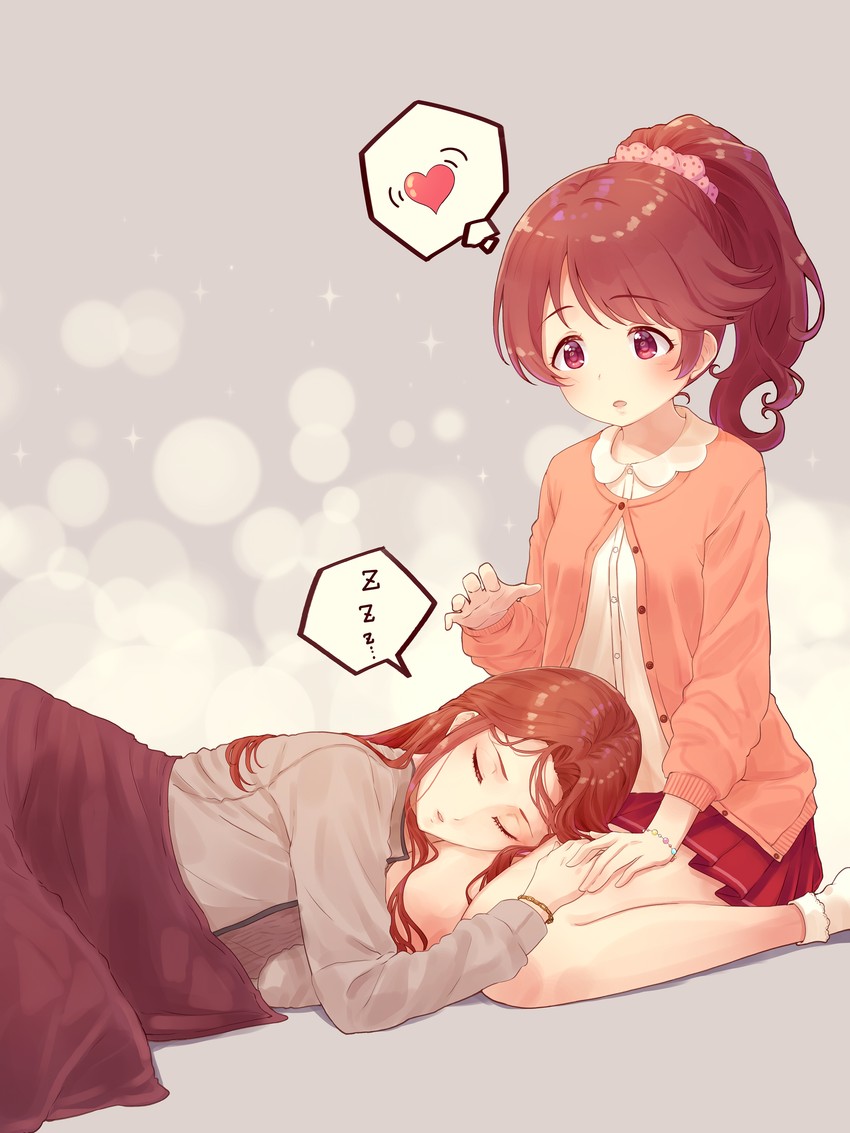 shiina noriko and zaizen tokiko (idolmaster and 1 more) drawn by peppe