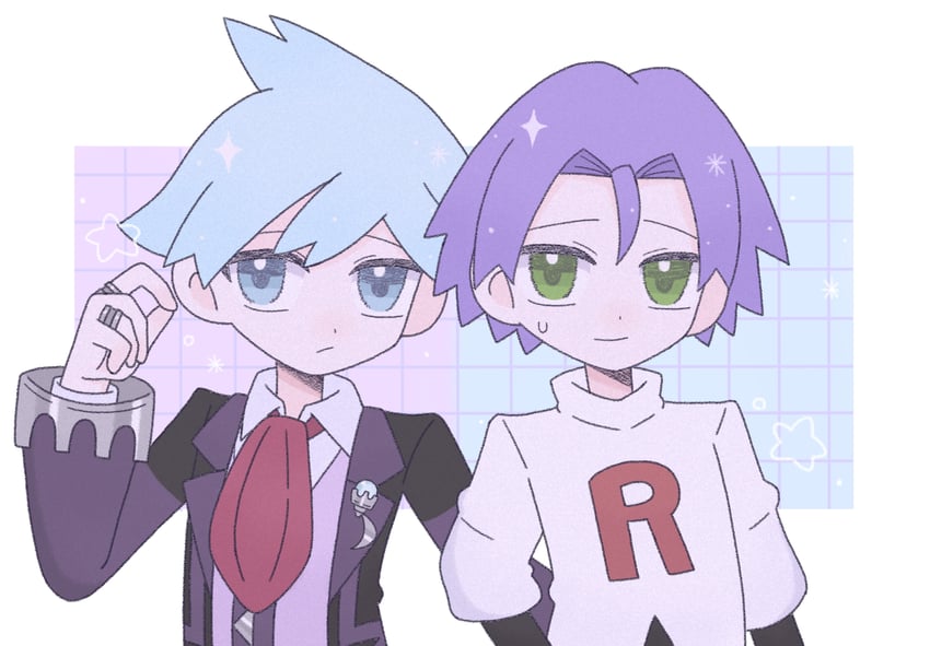 james and steven stone (pokemon and 1 more) drawn by nayuyu_(user_easx2724)