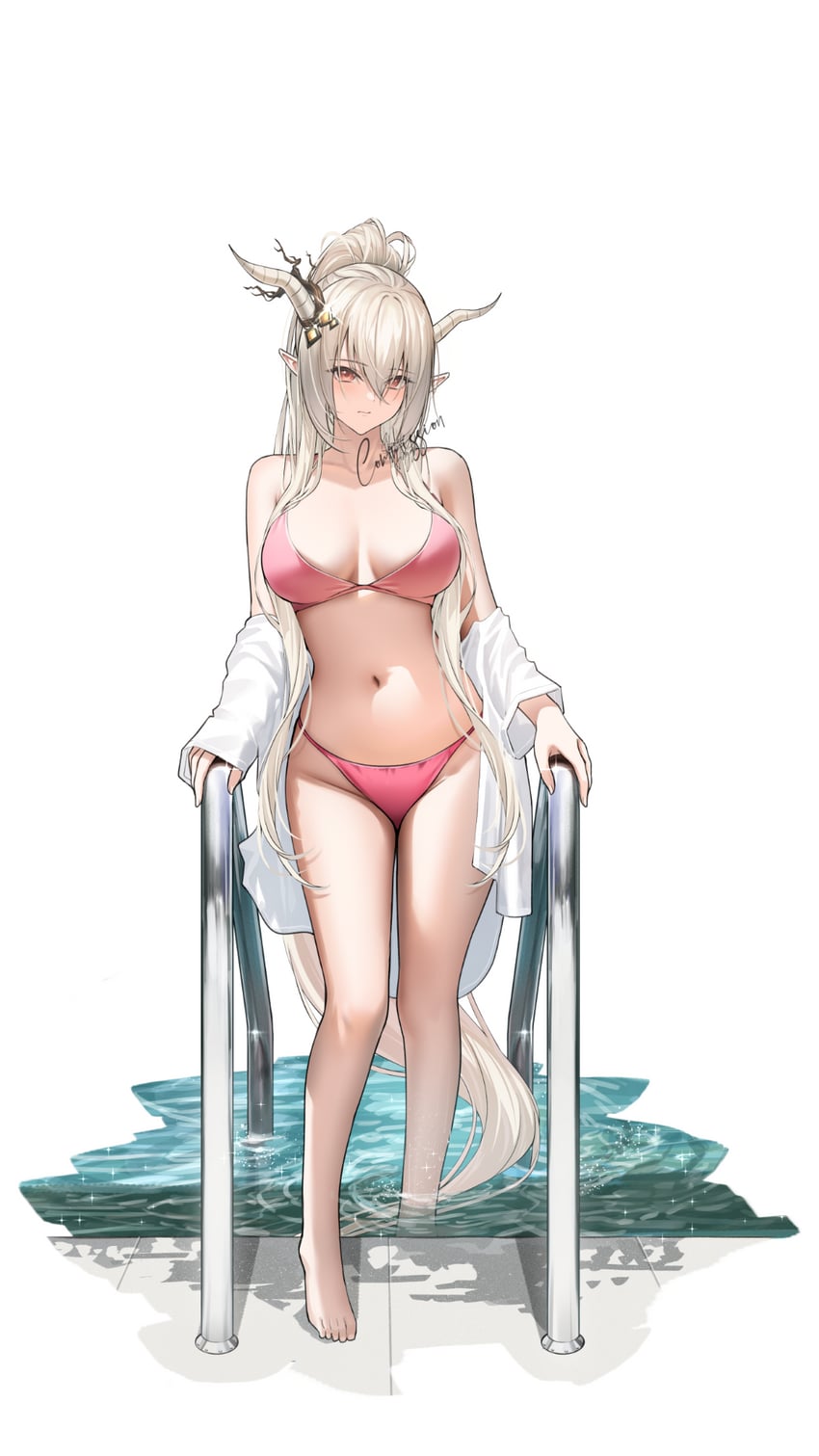 shining (arknights) drawn by shizuko_hideyoshi