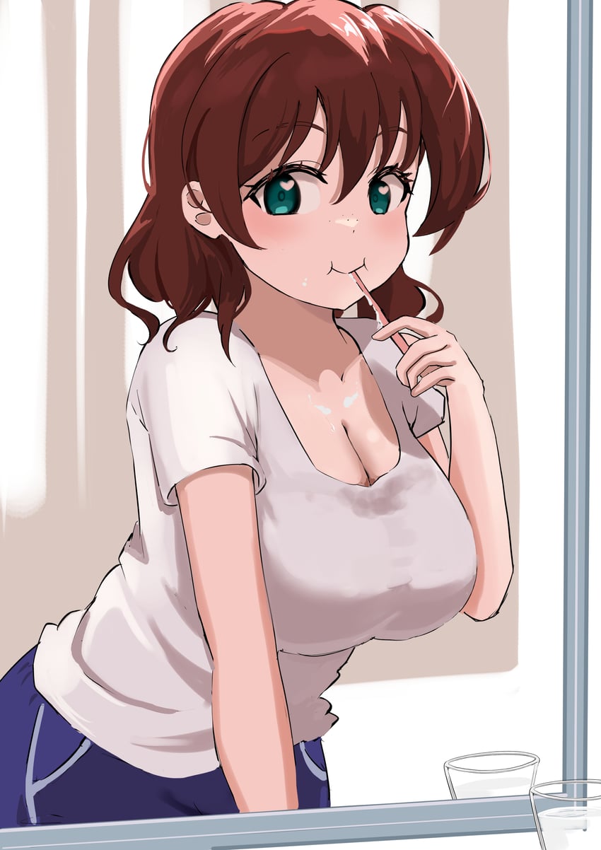 emma verde (love live! and 1 more) drawn by pisagi