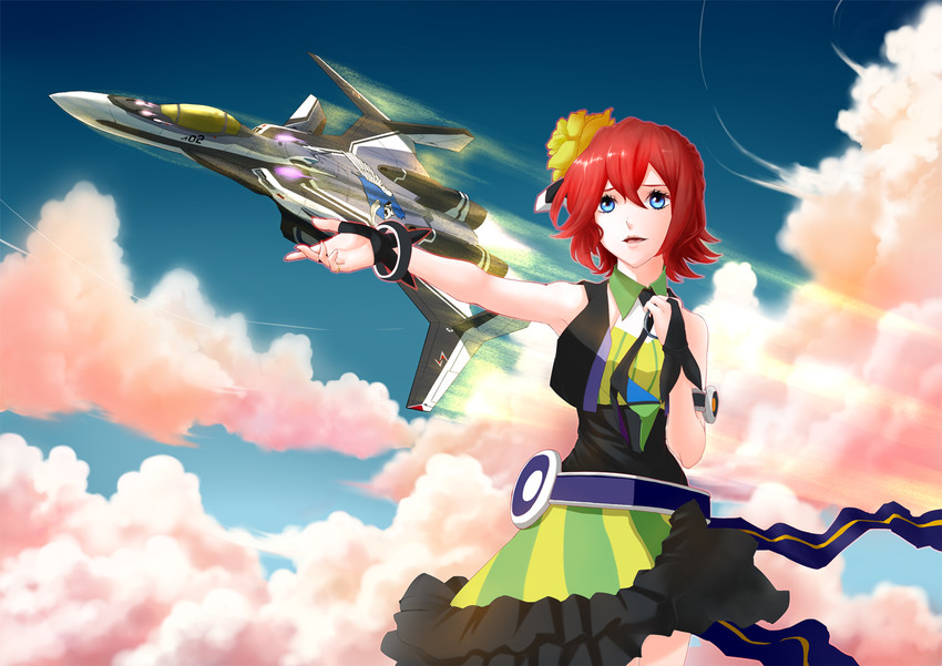 kaname buccaneer, messer ihlefeld, vf-31, and vf-31f (macross and 1 more) drawn by frank_patriot