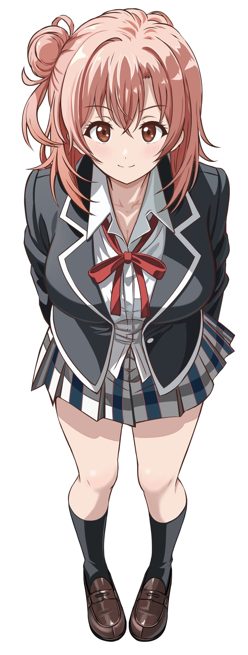 yuigahama yui (yahari ore no seishun lovecome wa machigatteiru.) drawn by zaofeng