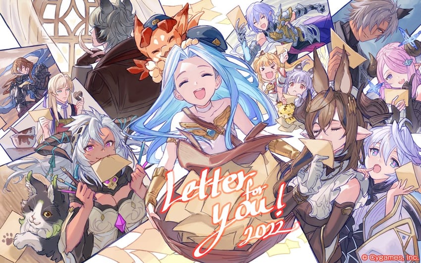 narmaya, lyria, galleon, vyrn, fediel, and 10 more (granblue fantasy)