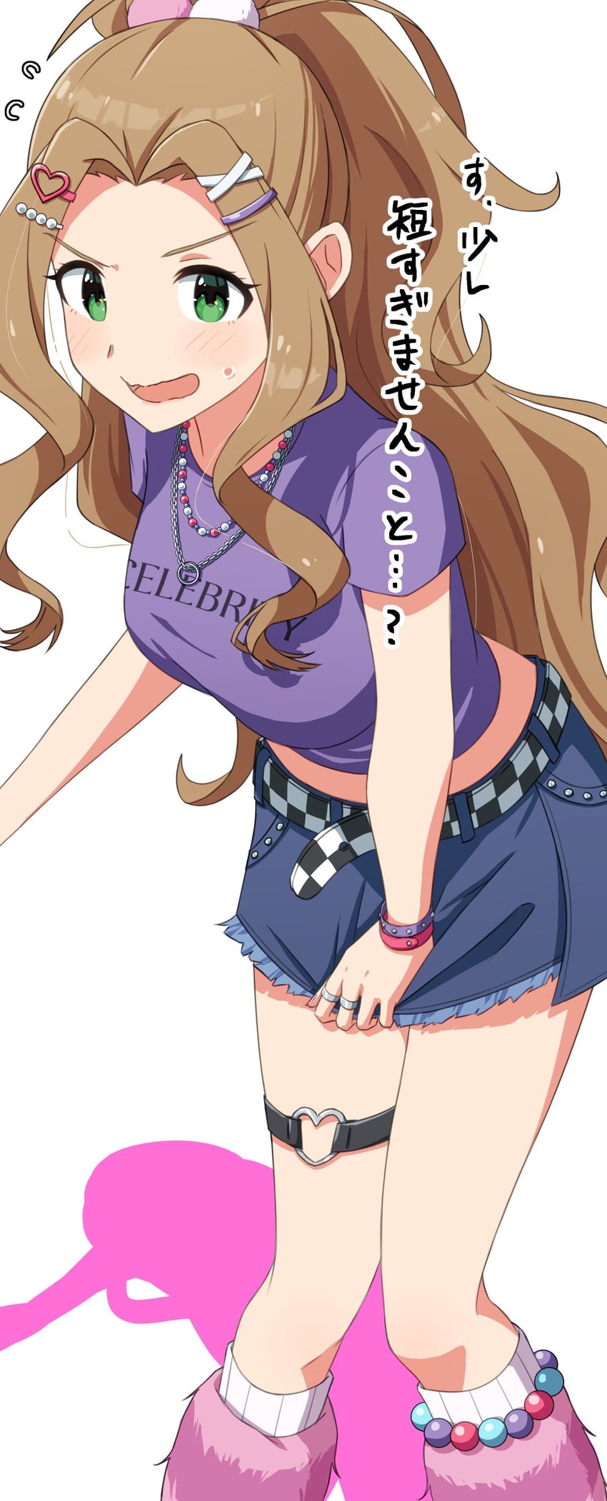 nikaido chizuru (idolmaster and 2 more) drawn by houraijin