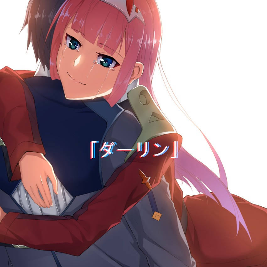 zero two and hiro (darling in the franxx) drawn by raitho
