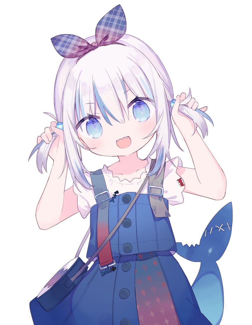 gawr gura (hololive and 1 more) drawn by mizumizu_(phoenix)