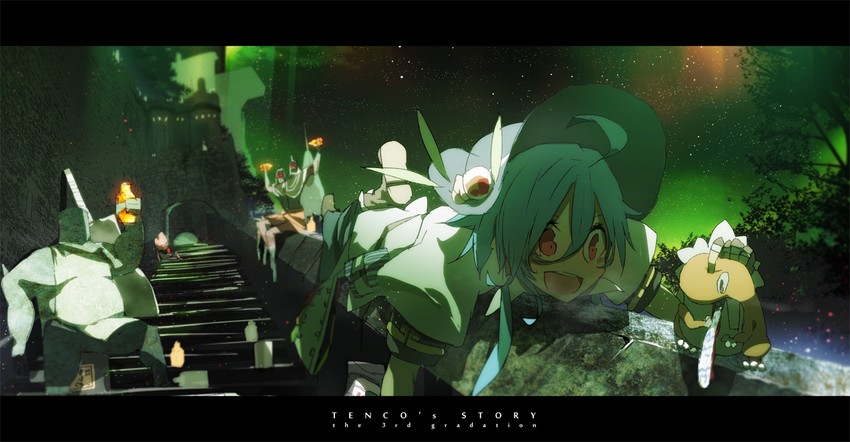 hinanawi tenshi and balder knight (touhou and 3 more) drawn by siirakannu