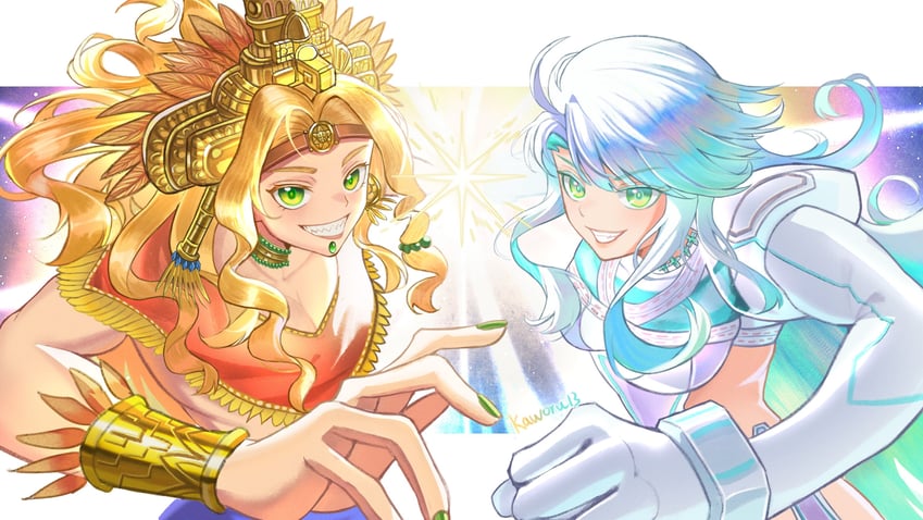 quetzalcoatl and kukulkan (fate and 1 more) drawn by kaworu13