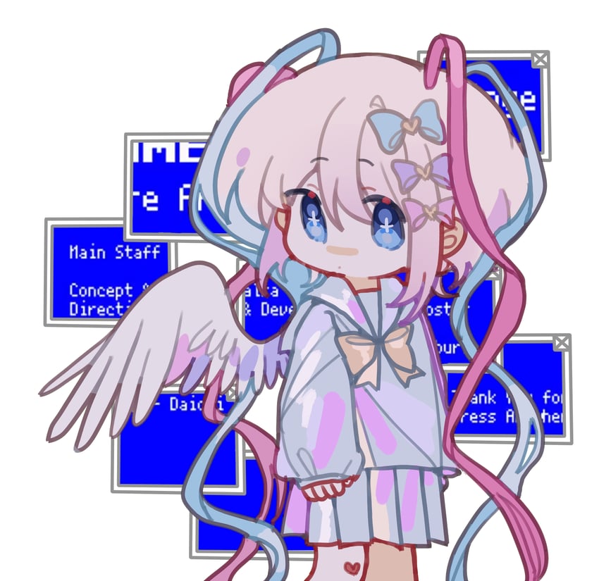 chouzetsusaikawa tenshi-chan (needy girl overdose) drawn by xiao_xin_wei_fu