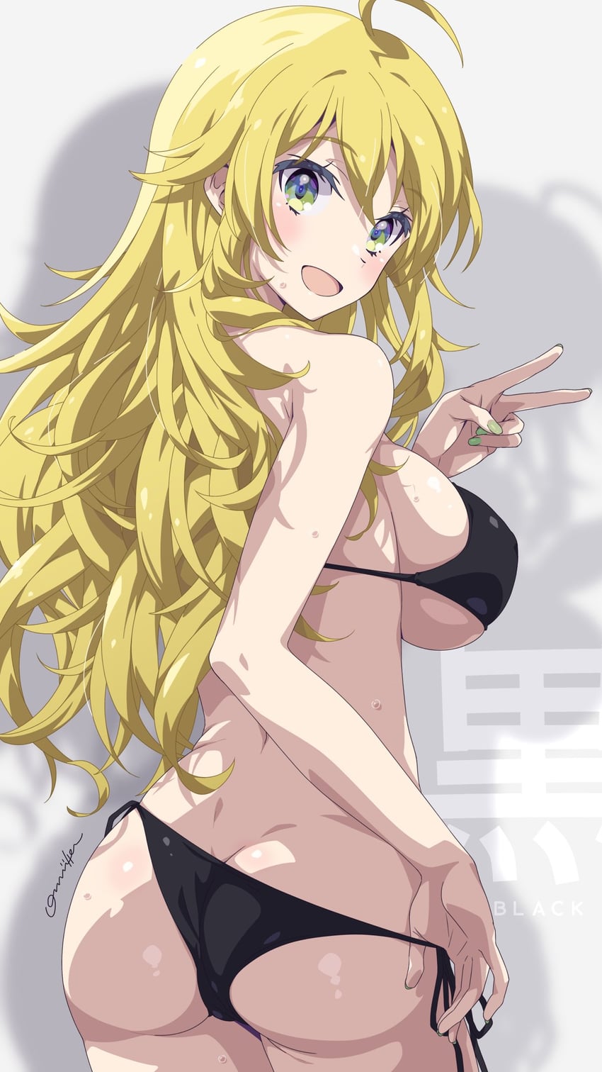hoshii miki (idolmaster and 2 more) drawn by oomura_karasu