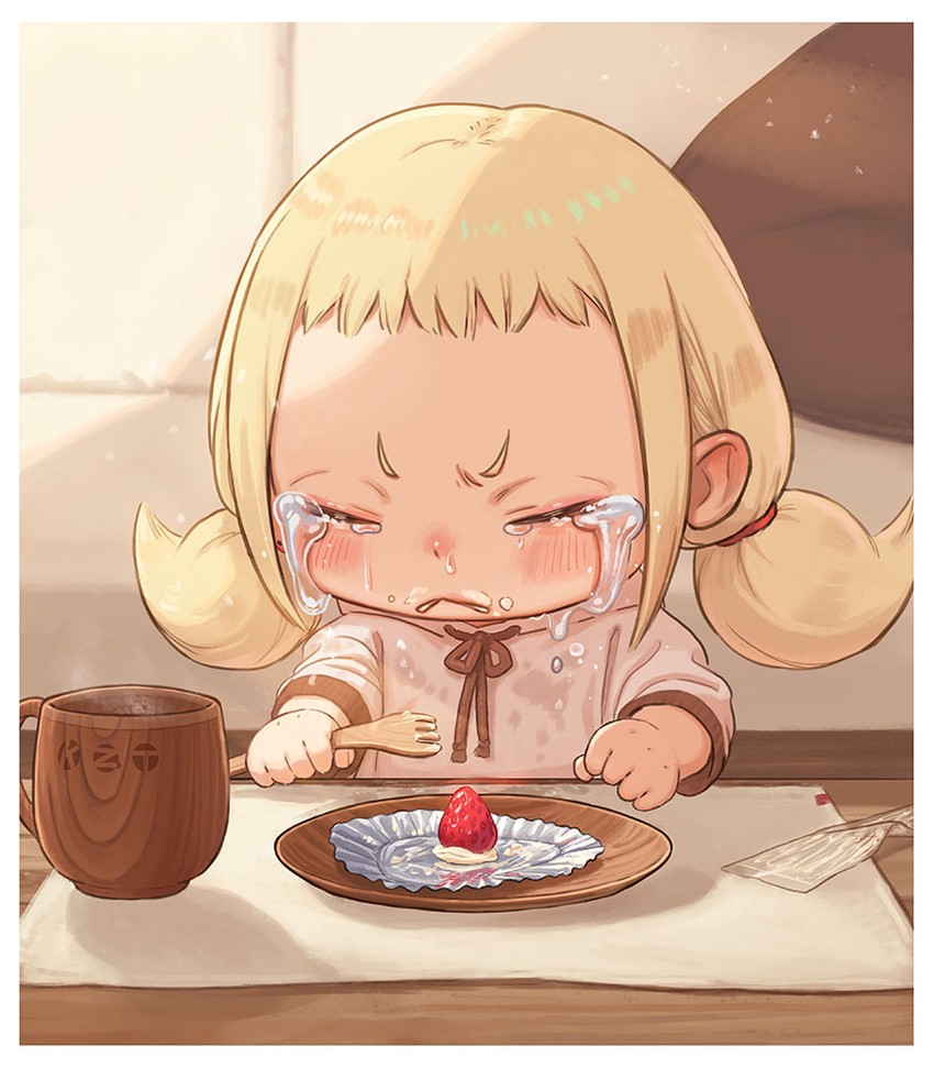 little blonde girl (original) drawn by kozato_(yu_kozato)
