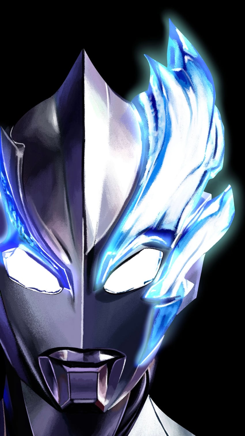 ultraman blazar (ultra series and 1 more) drawn by 4ze_meteor