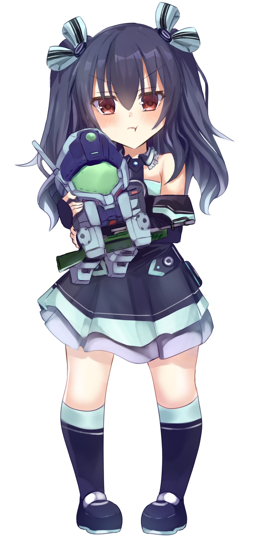 uni and gm sniper ii (gundam and 2 more) drawn by bimmy