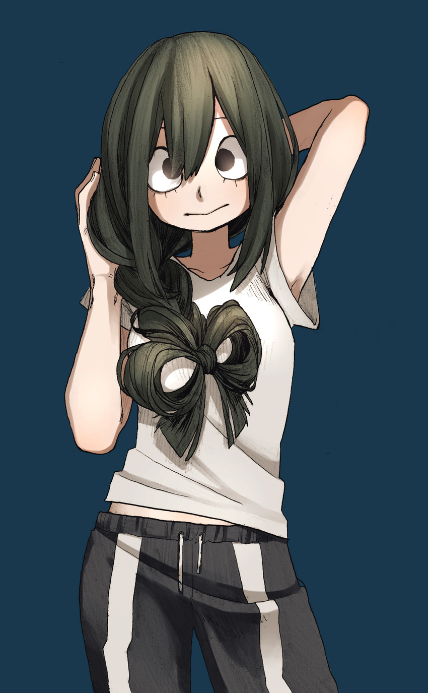 asui tsuyu (boku no hero academia) drawn by usasaki_shiro