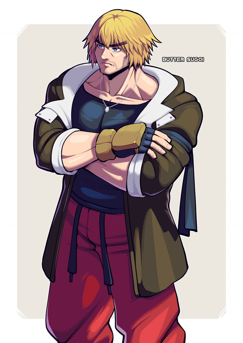 ken masters (street fighter and 1 more) drawn by butter_sugoi