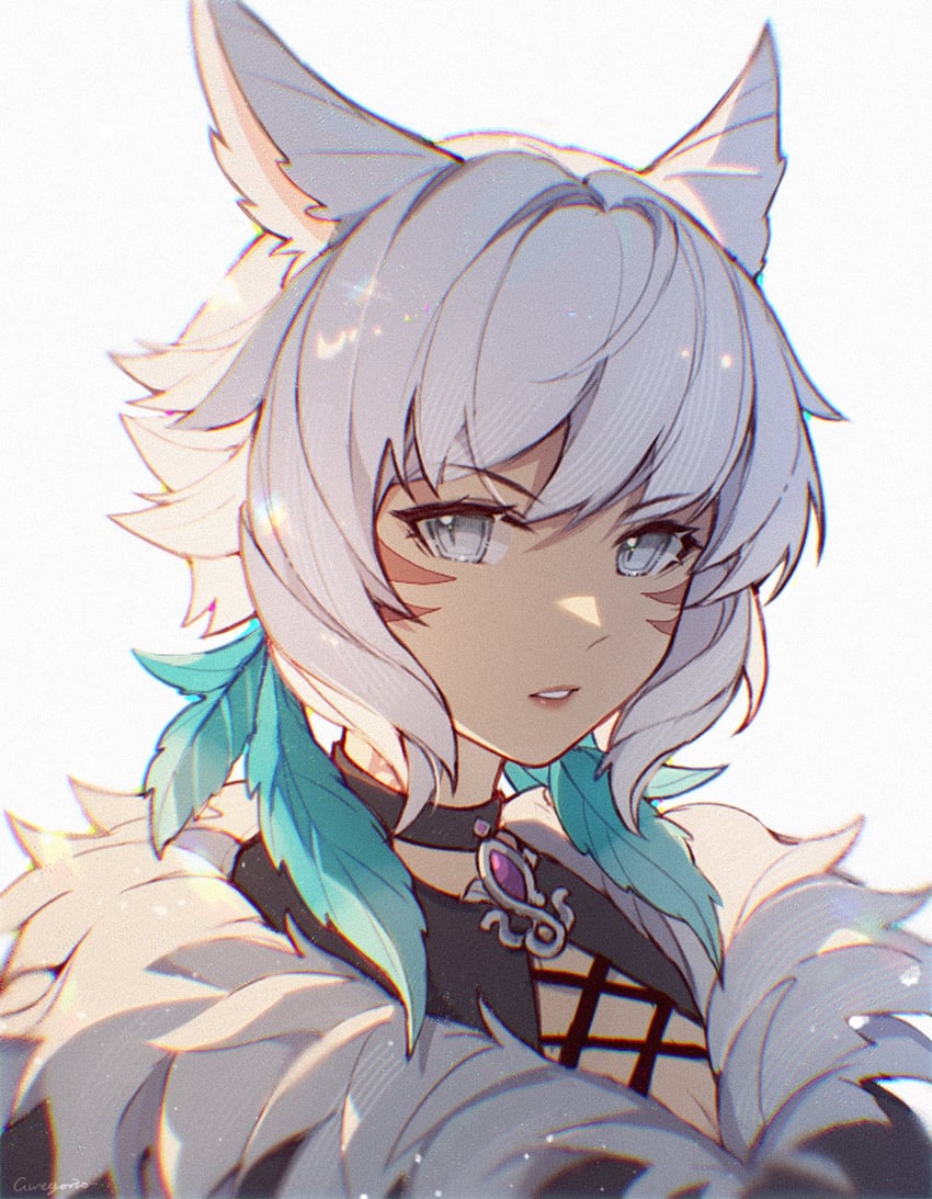 y'shtola rhul (final fantasy and 1 more) drawn by 9yuki