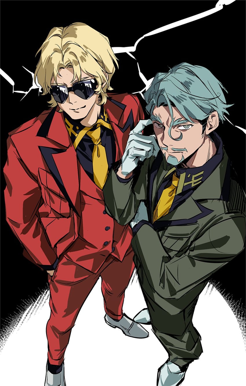 char aznable and challia bull (gundam and 1 more) drawn by jonburrrr
