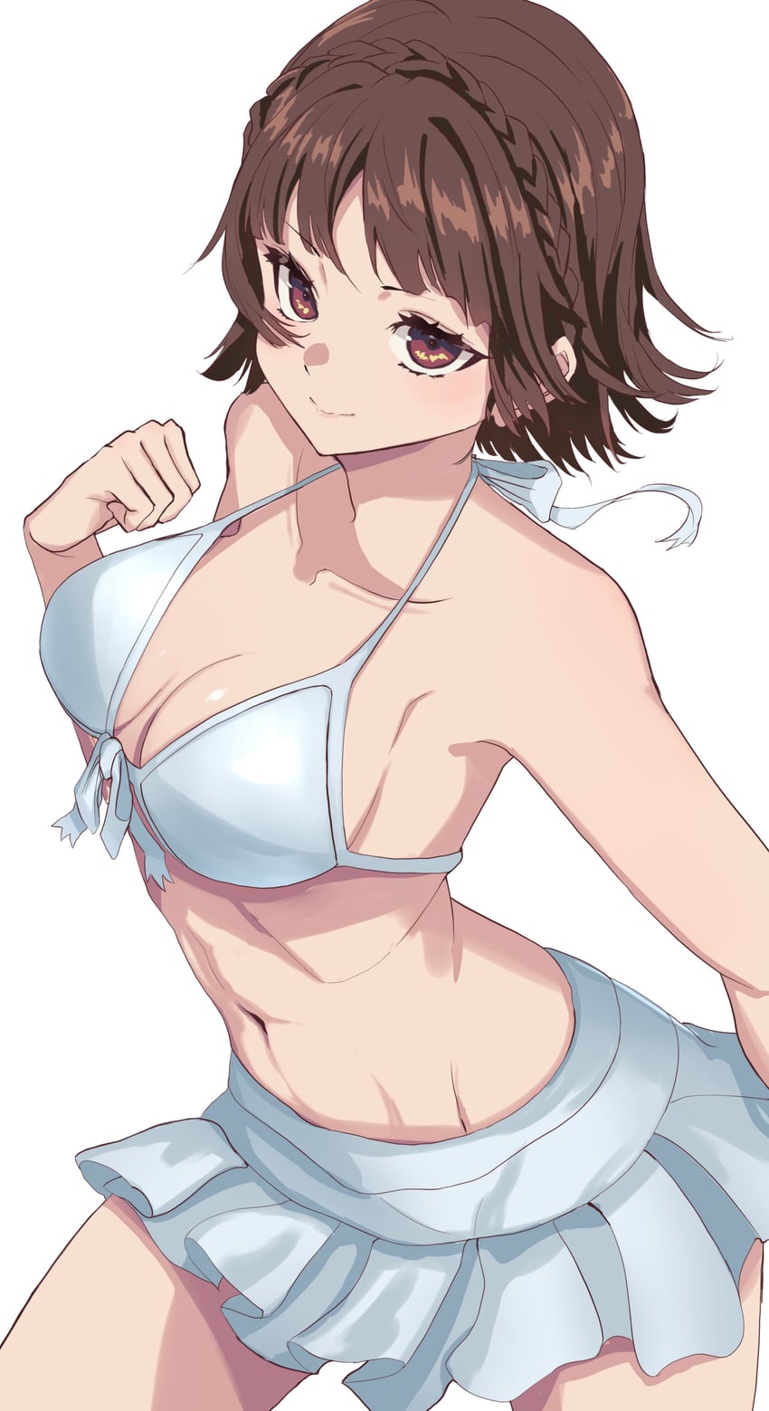 niijima makoto (persona and 1 more) drawn by s-m-53413