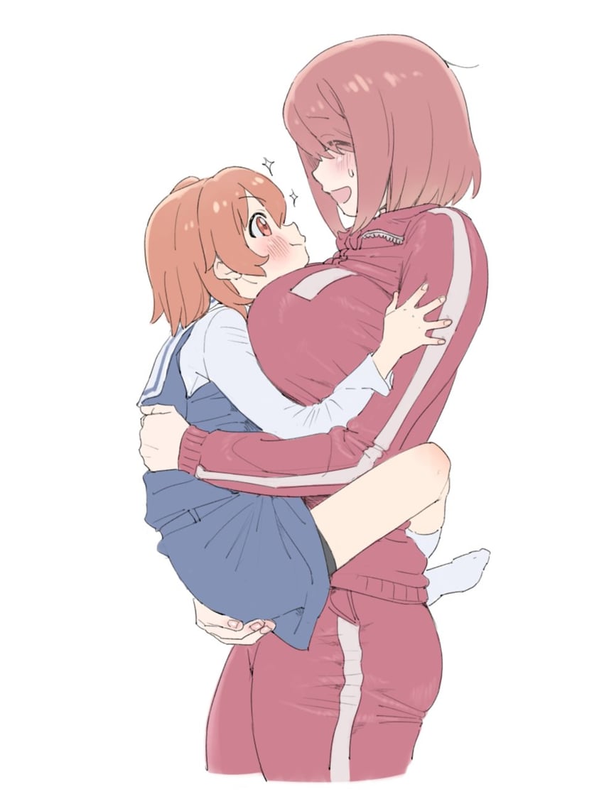 hoshino miyako and hoshino hinata (watashi ni tenshi ga maiorita!) drawn by qopqop