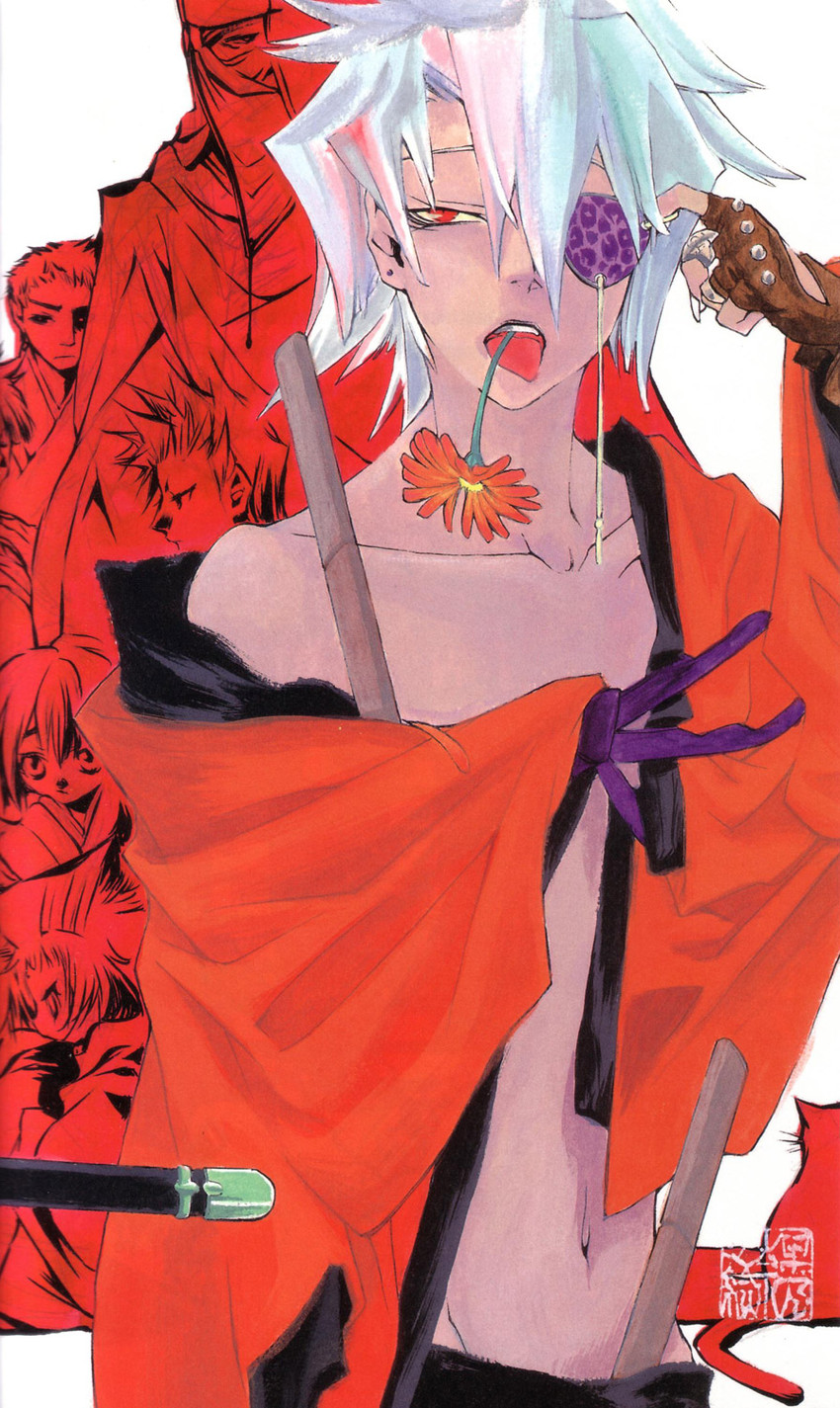 okita souji, yamazaki susumu, ichimura tetsunosuke, kitamura suzu, and ichimura tatsunosuke (peace maker kurogane)