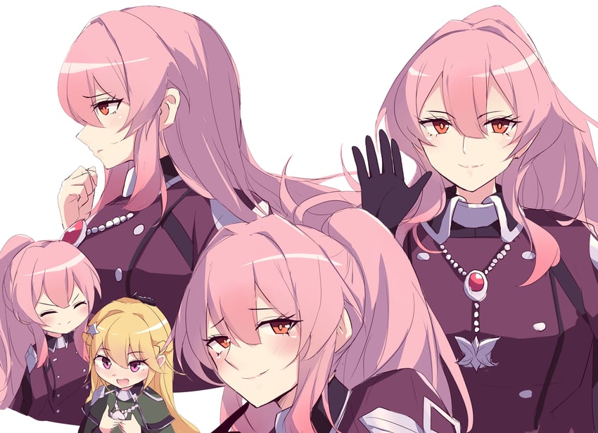 exosister elis and exosister martha (yu-gi-oh!) drawn by kanzakietc