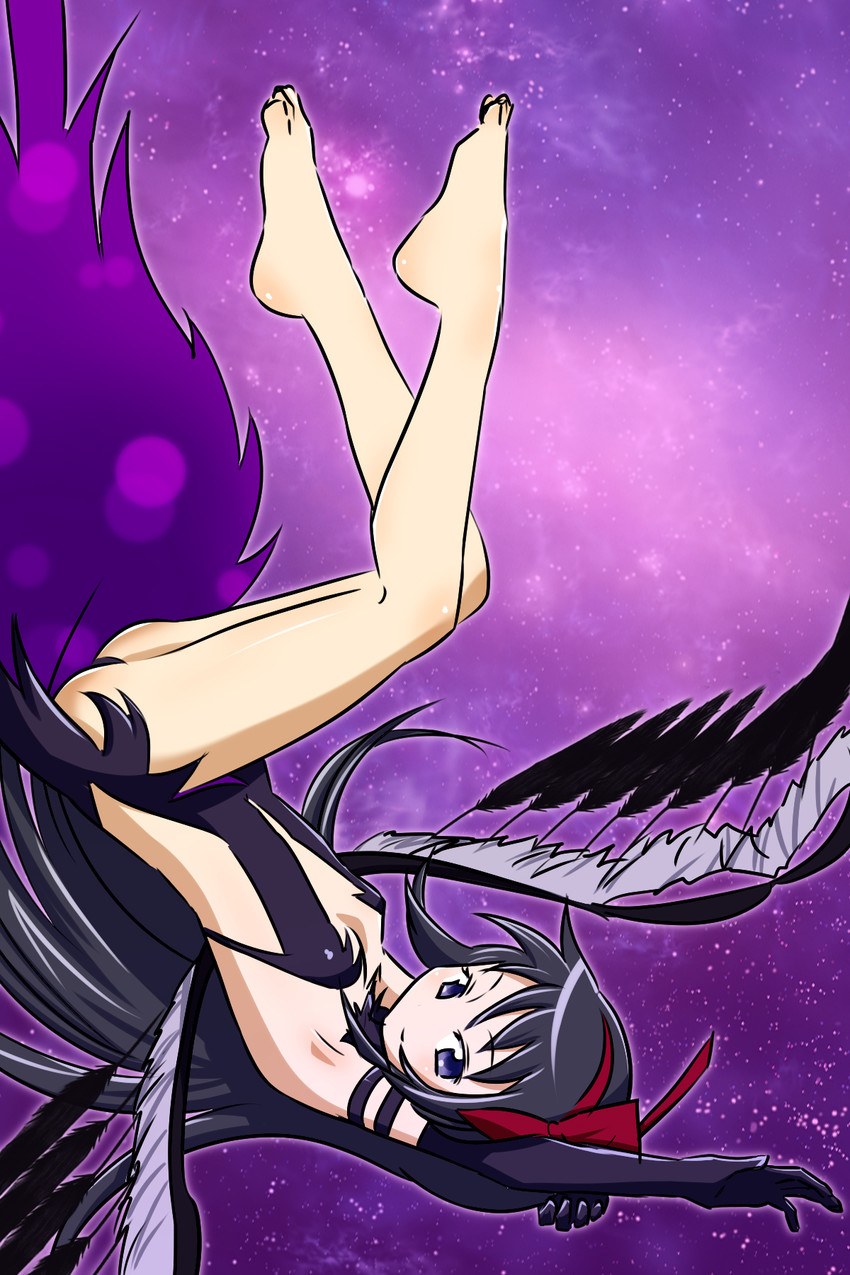 akemi homura and akuma homura (mahou shoujo madoka magica and 1 more) drawn by sat-c