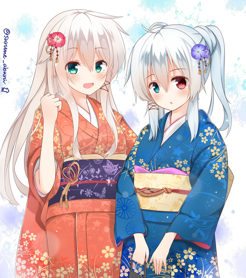 anceril sacred and ciel sacred (original and 1 more) drawn by surume_aburi