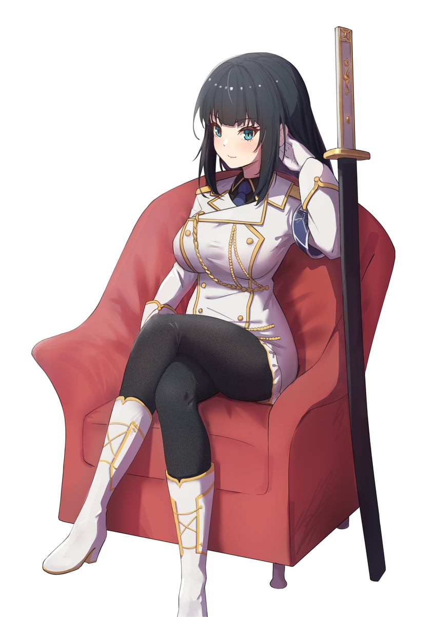 ikaruga (senran kagura and 1 more) drawn by elach
