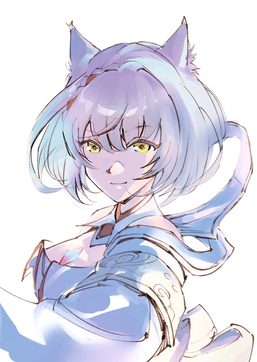 mio (xenoblade chronicles and 1 more) drawn by ug333333