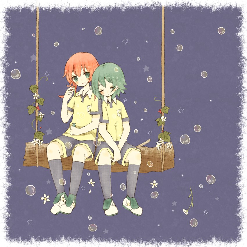 kirino ranmaru and kariya masaki (inazuma eleven and 1 more) drawn by mk5mk5
