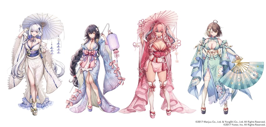 bremerton, illustrious, baltimore, and azuma (azur lane) drawn by komeshiro_kasu