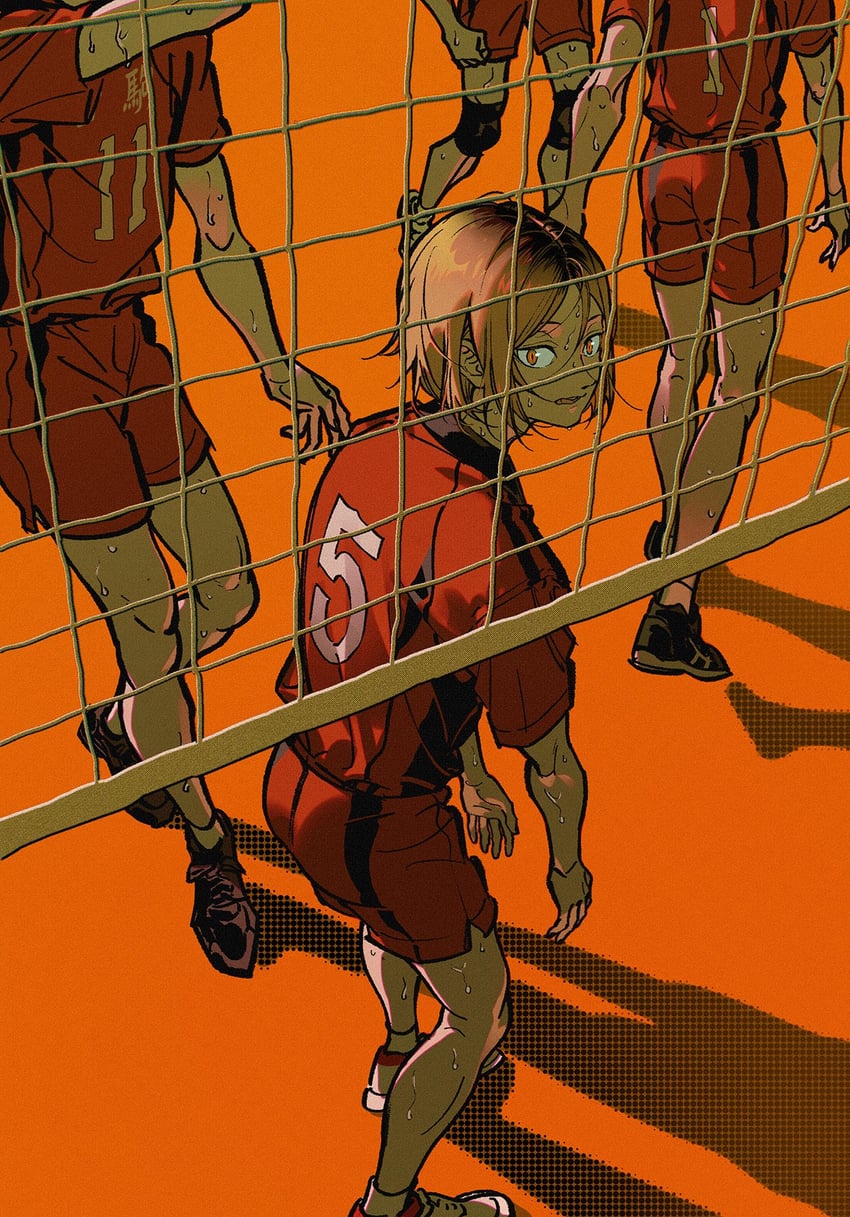 kuroo tetsurou, kozume kenma, and haiba lev (haikyuu!!) drawn by mr_study