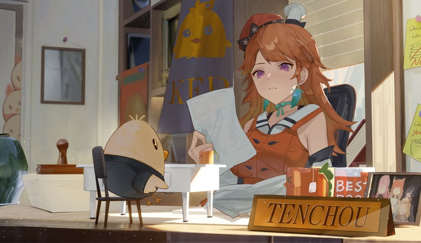 takanashi kiara (hololive and 1 more) drawn by jia_ma